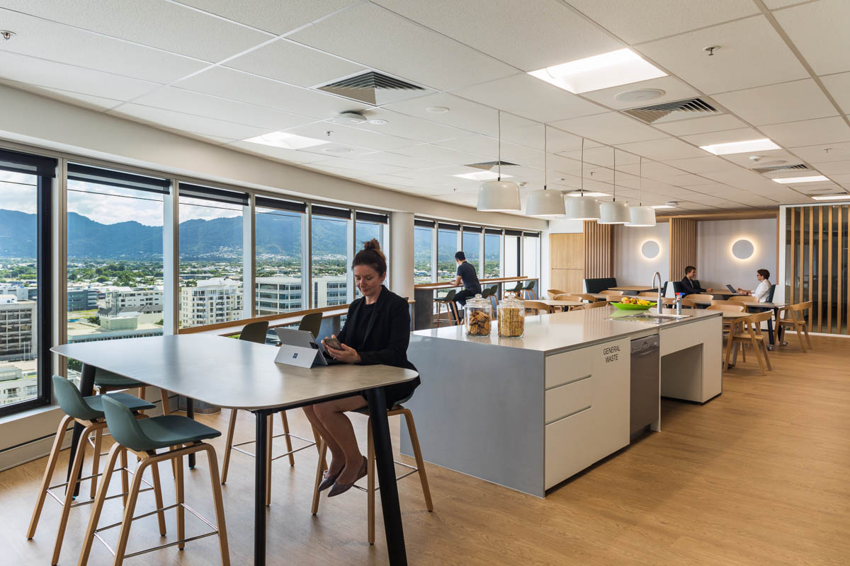 Kitchen and dining area