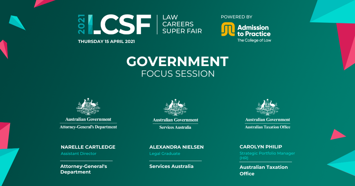 Government Focus Session LCSF21