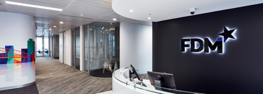 FDM’s reception area