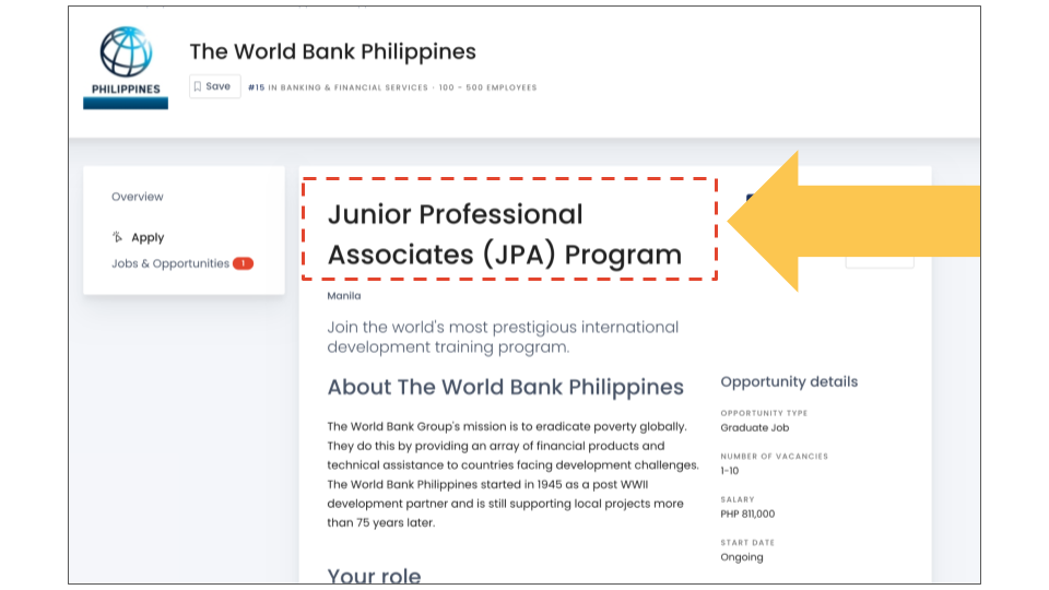 Concise, straightforward job title