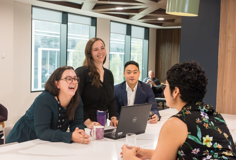 Australian National Audit Office (ANAO) Graduate - A team of professional having their meeting.