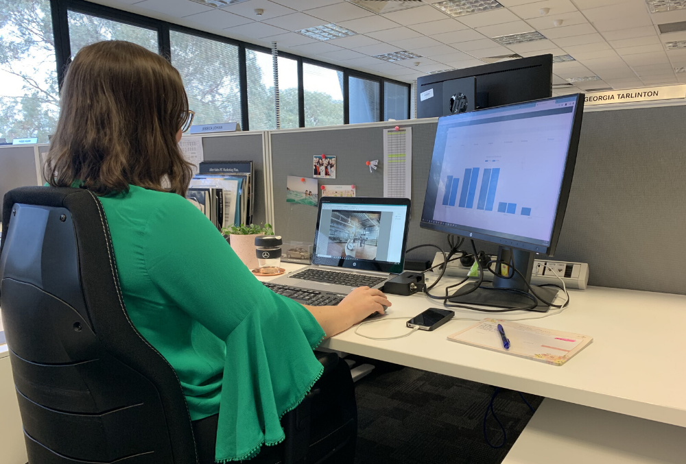 Mercedes-Benz Australia Graduate Georgia Tarlinton working