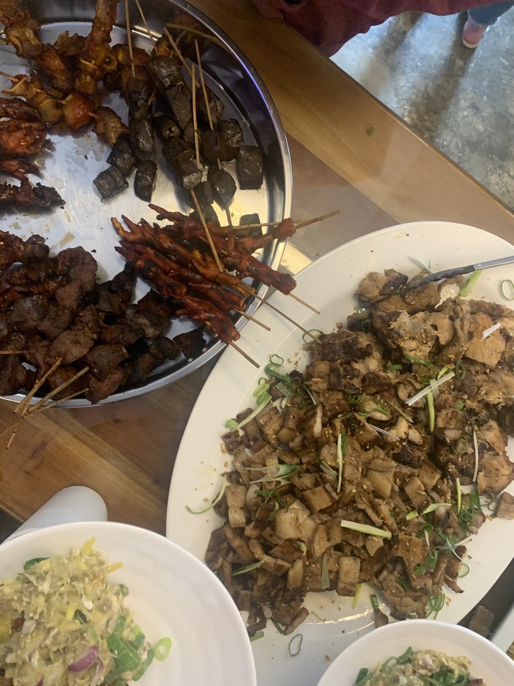 Barbecue for lunch