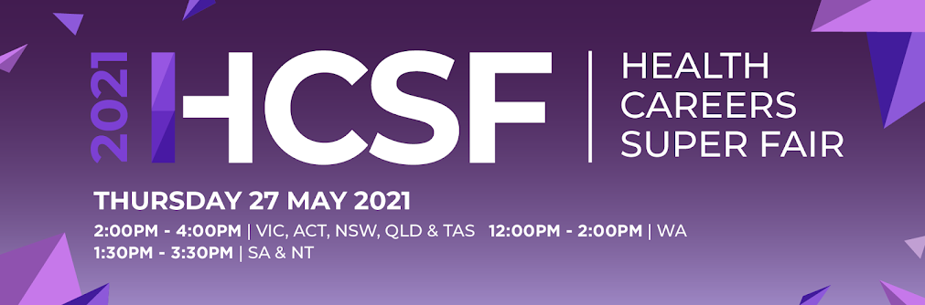 2021 Health Careers Super Fair Banner