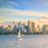 Sydney skyline and harbour